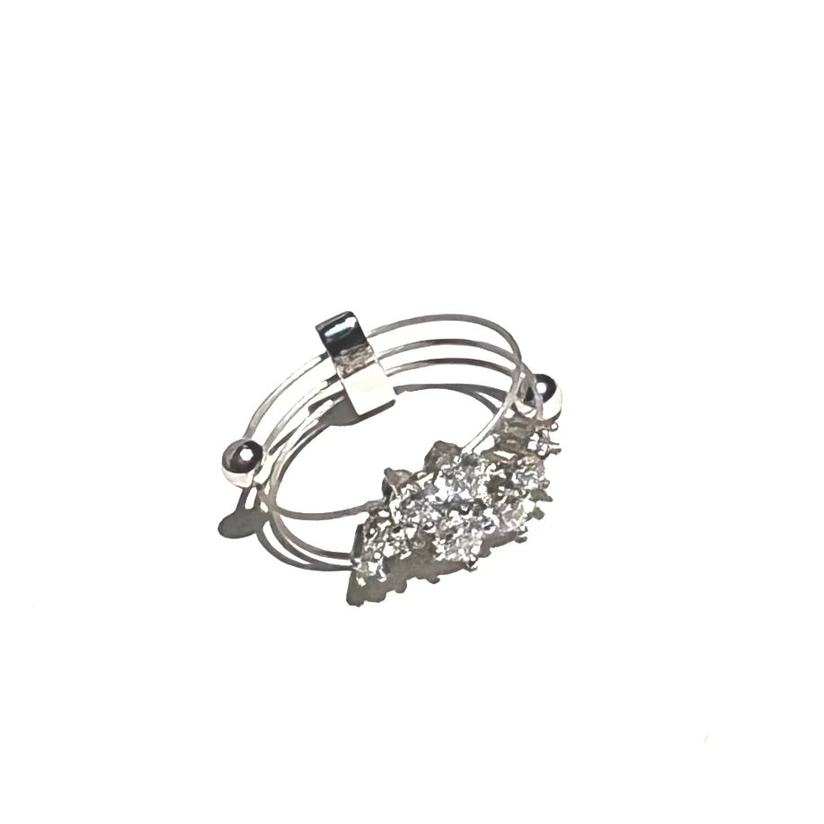 Krone RH CZ Ring