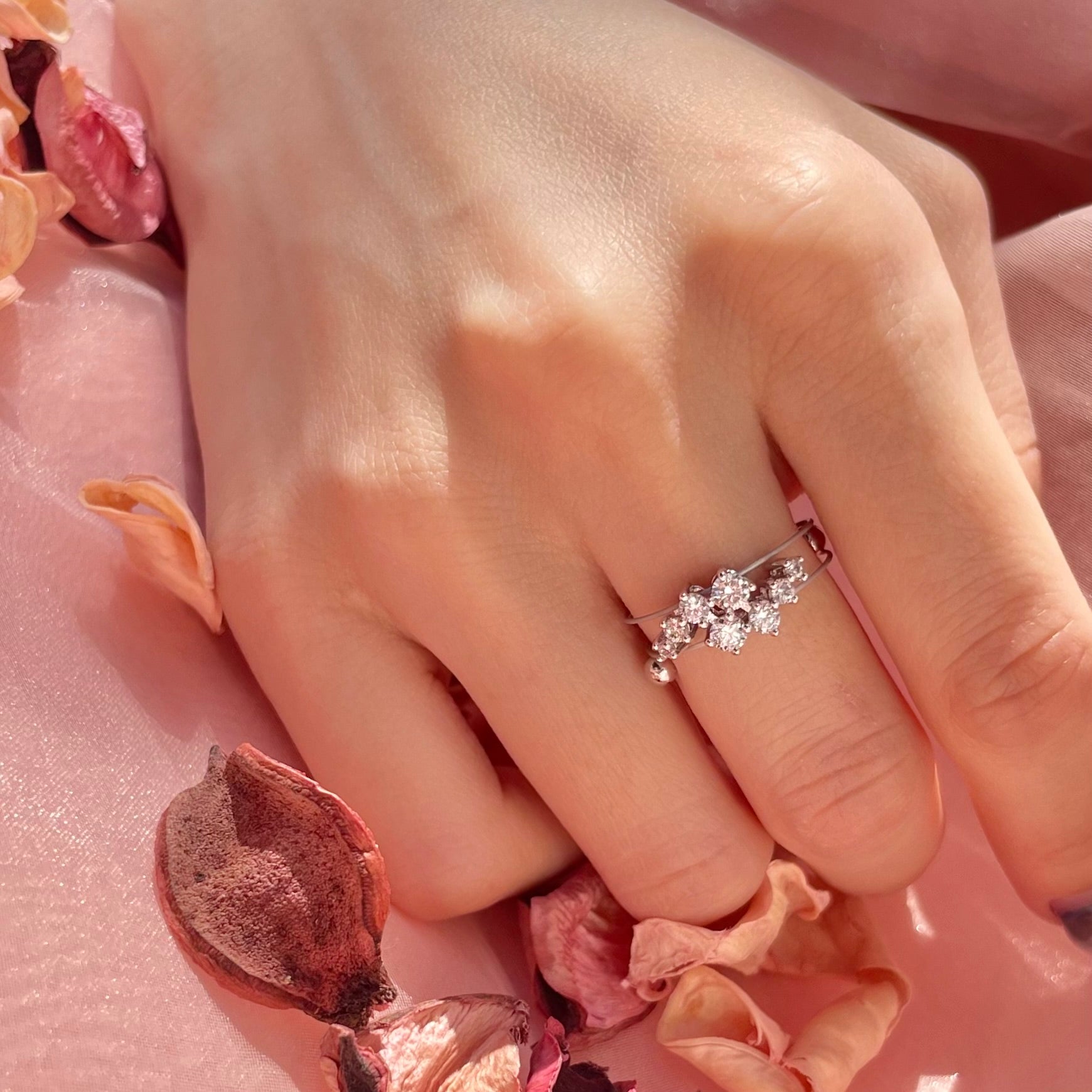 Krone RH CZ Ring