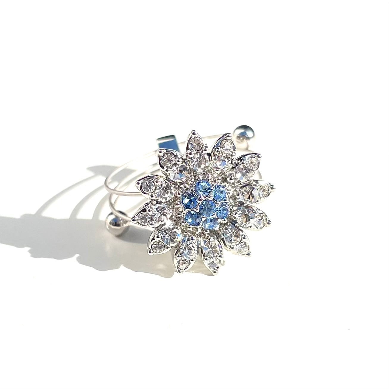 Marguerite J RH Blue Ring