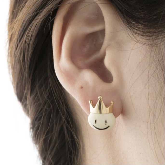 A pierced Earring