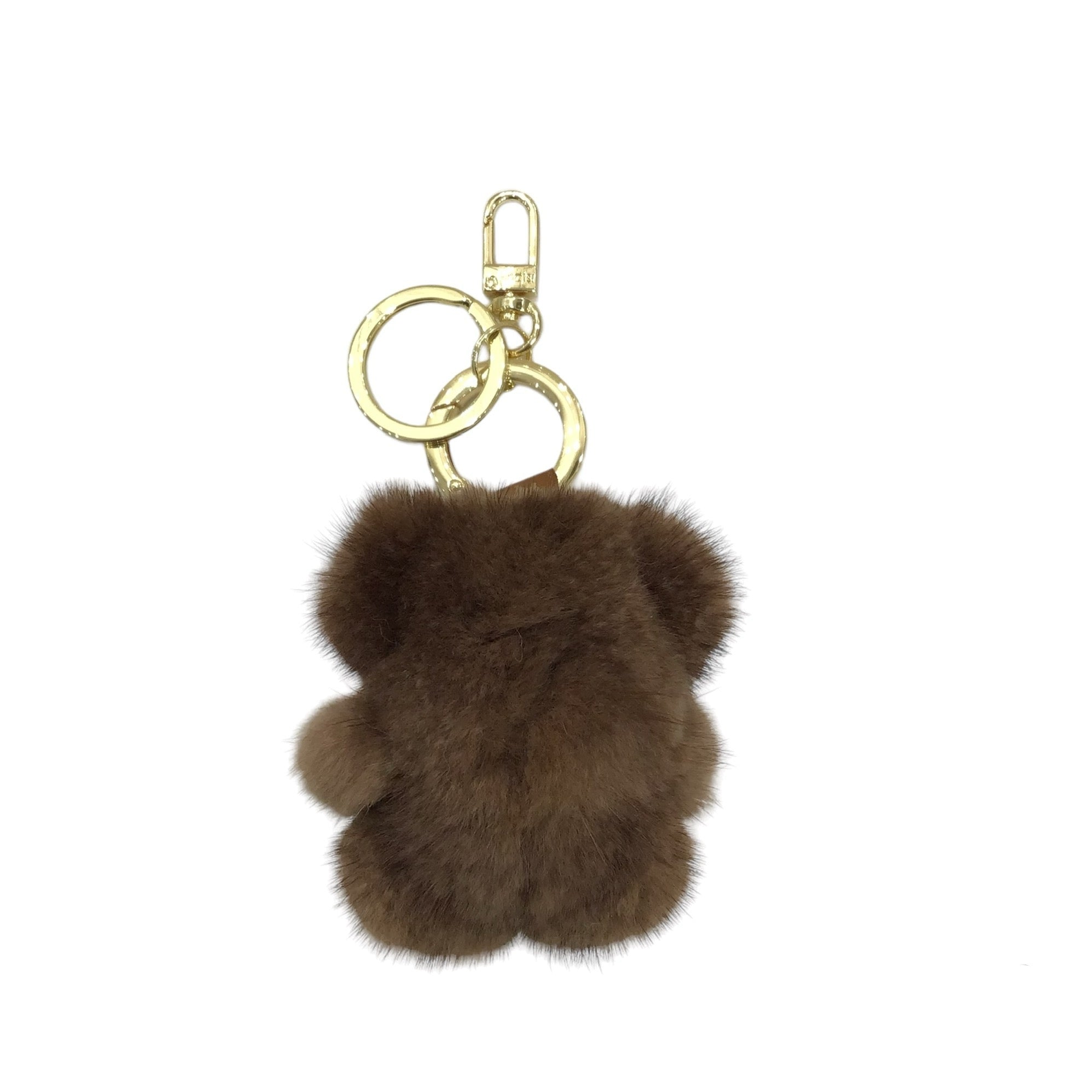 Mofumofu -san SS Bear Cocoa Bag Charm