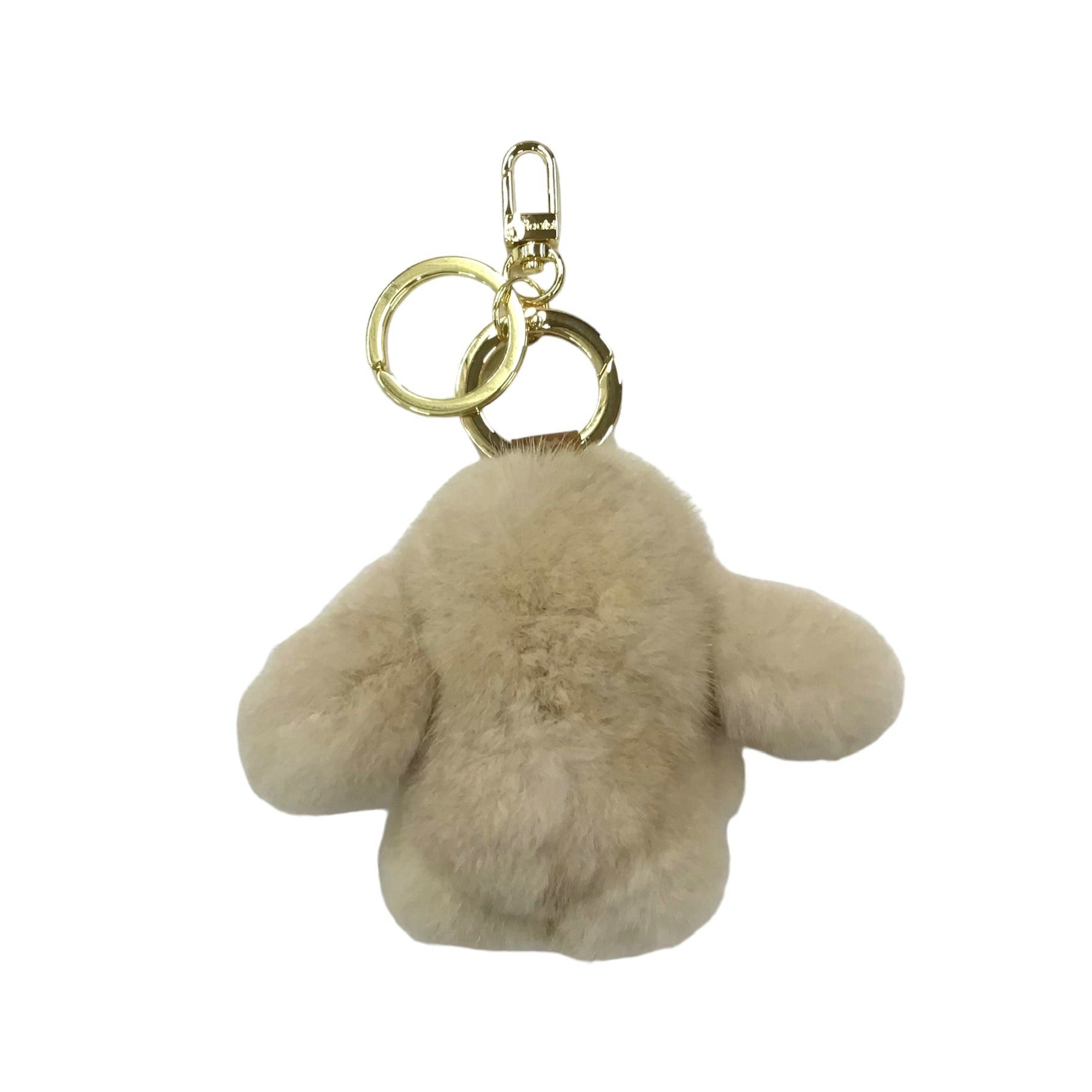 Mofumofu SS Rabbit Maron Bag Charm