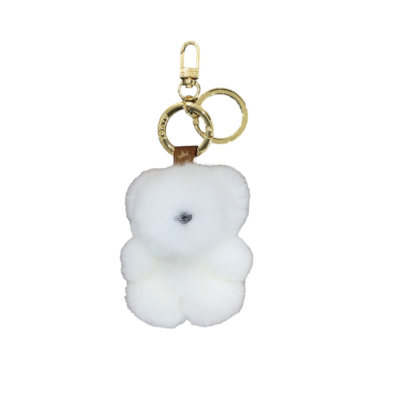 Mofumofu SS Bear Milk 8CM Keychain