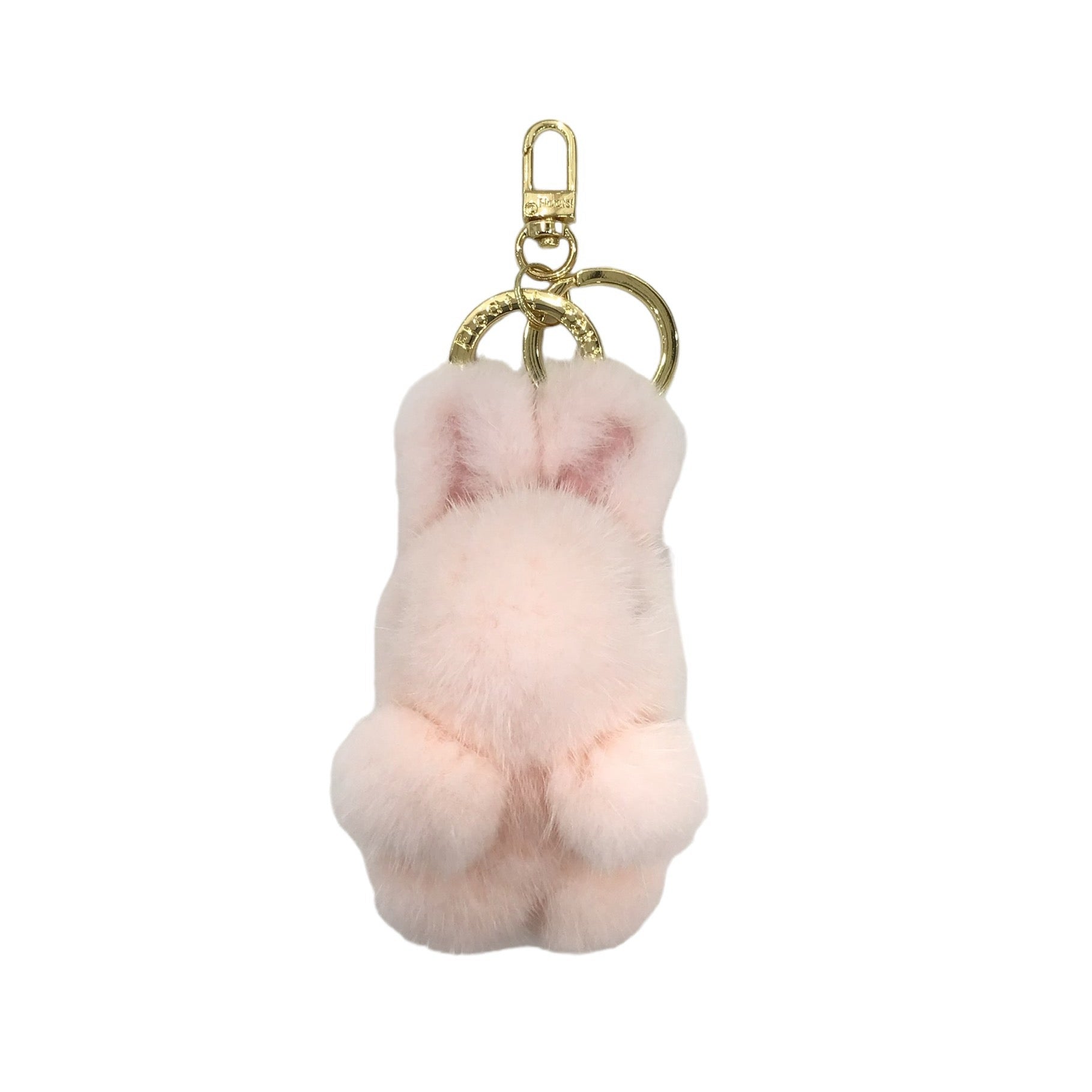 Mofumofu -san SS Bunny Peach Yogurt Bag Charm