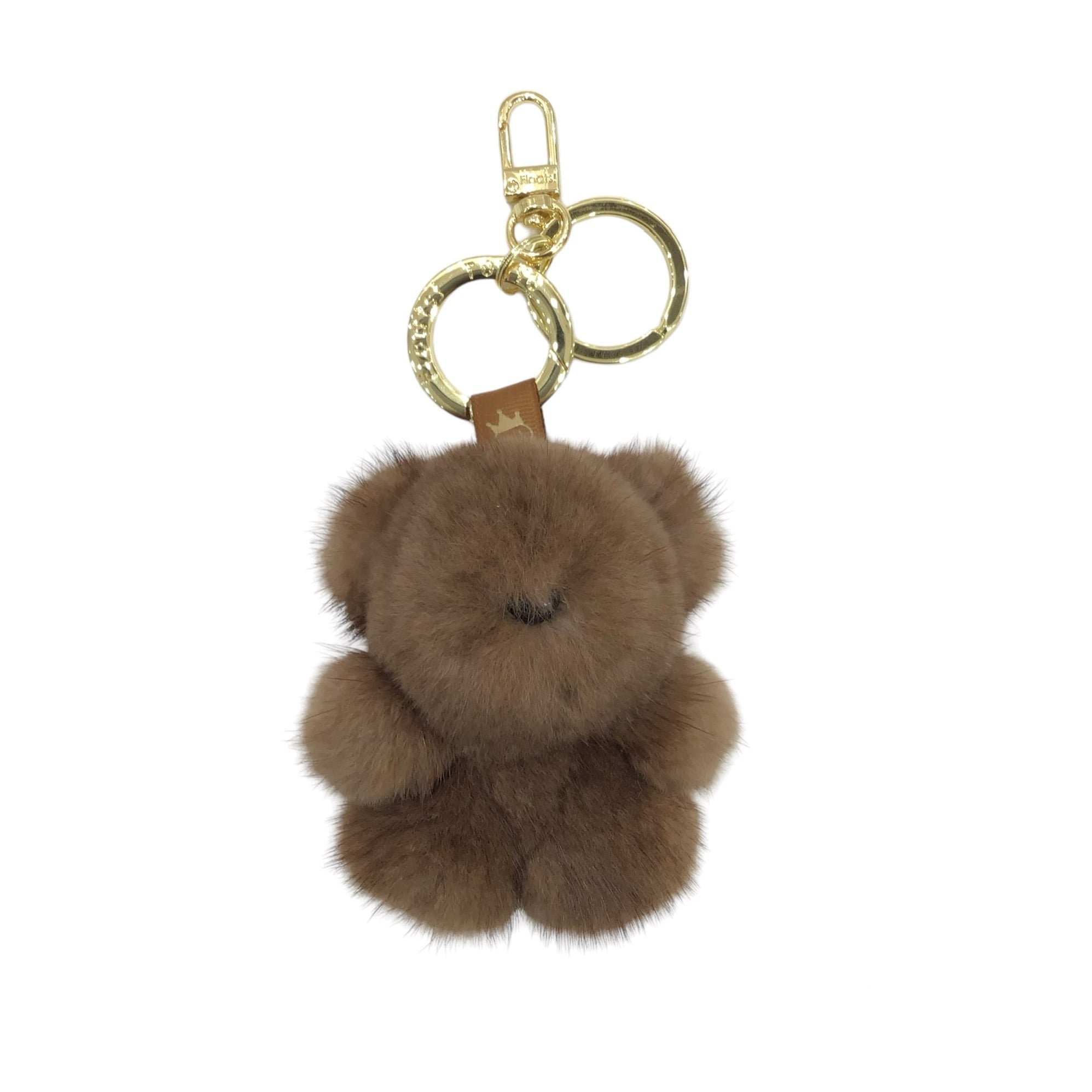 Mofumofu -san SS Bear Cocoa Bag Charm