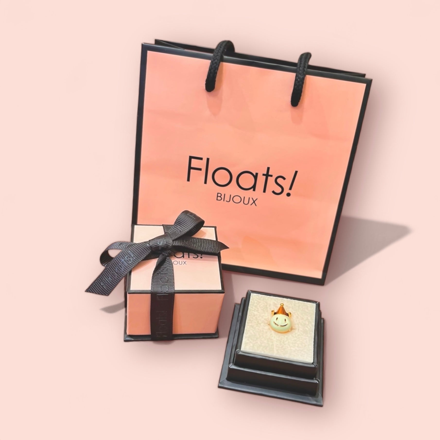 Hibiscus II Pearl Pink Toe Ring 