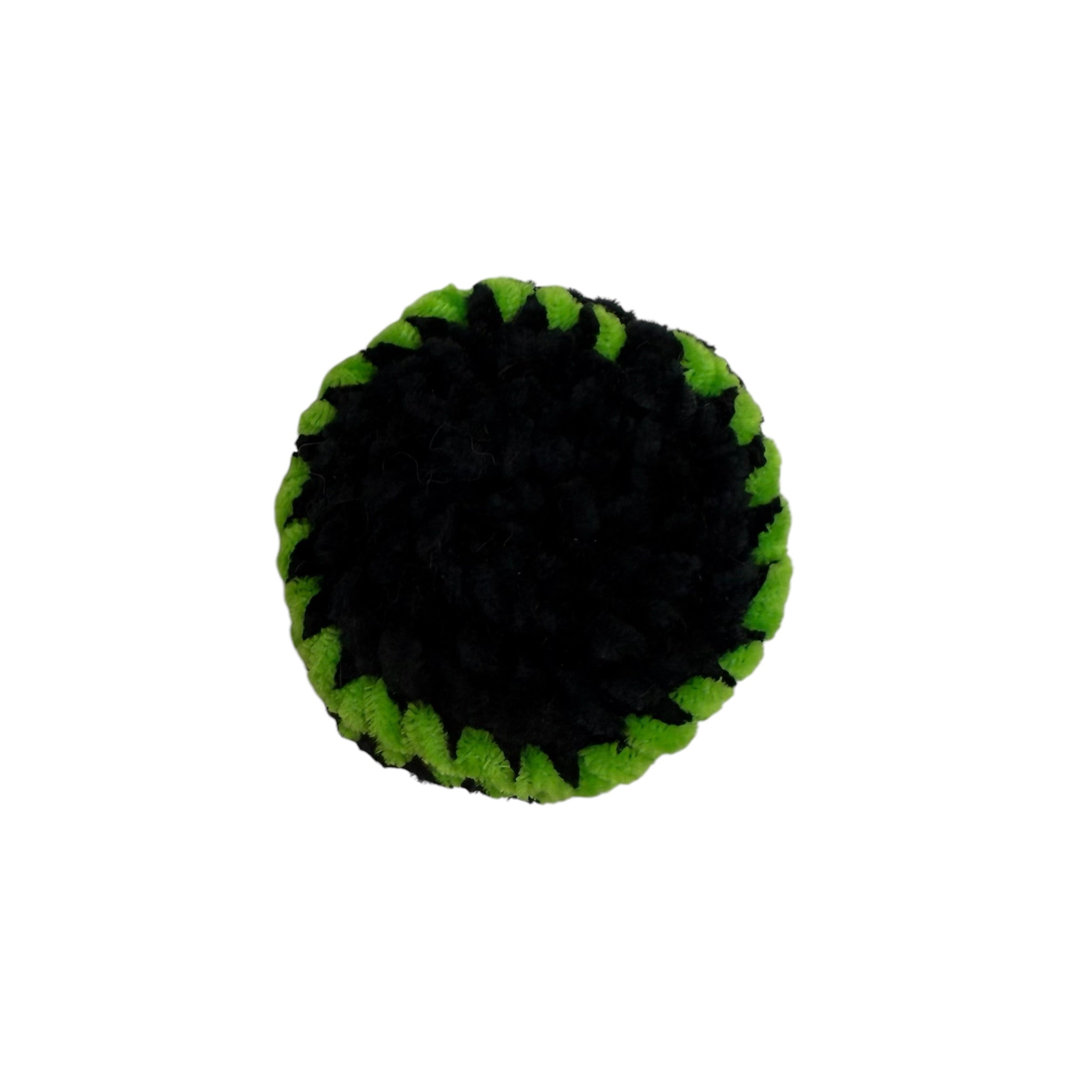 Mofumofu -san S beret black lime