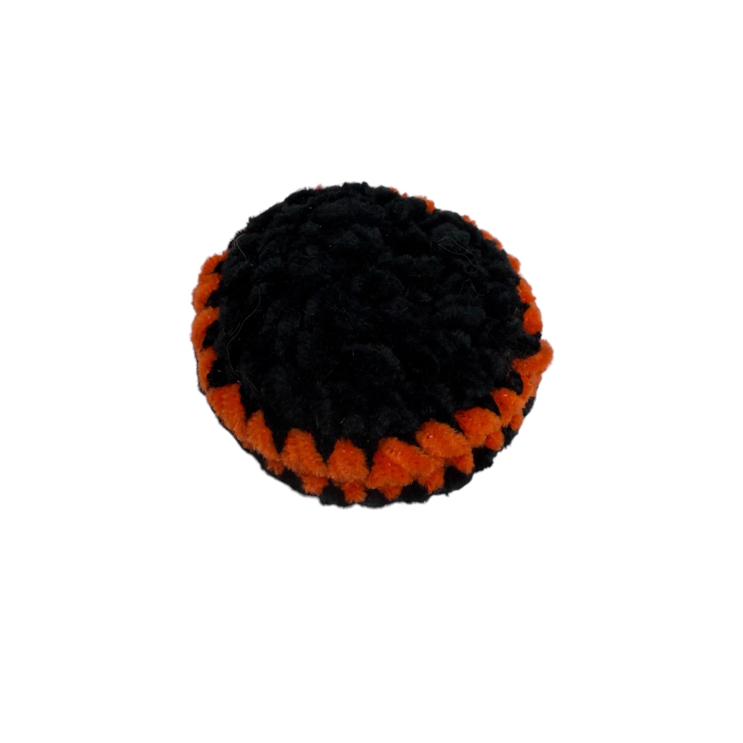 Mofumofu -san S Beret Hat Black Tangerine