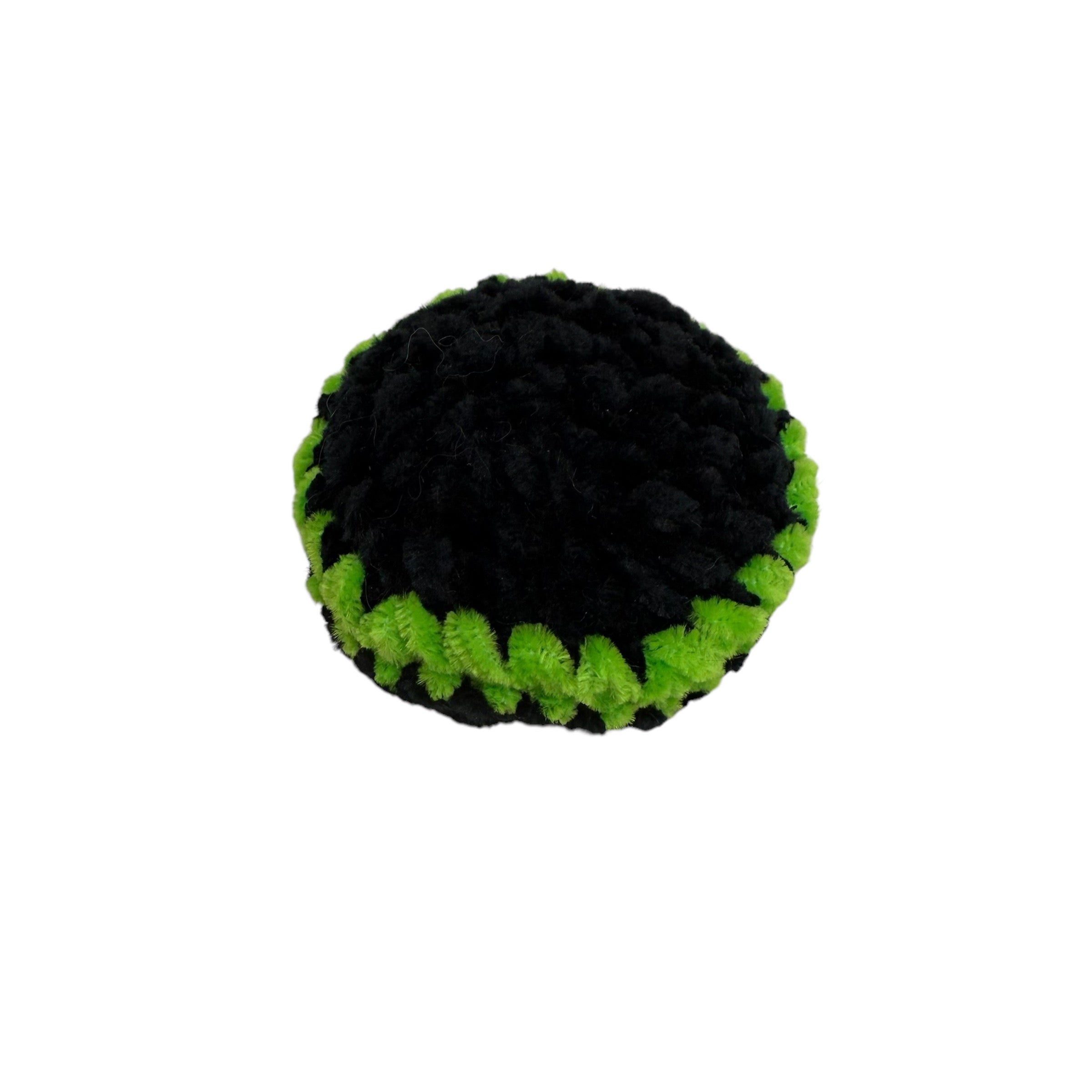 Mofumofu -san S beret black lime