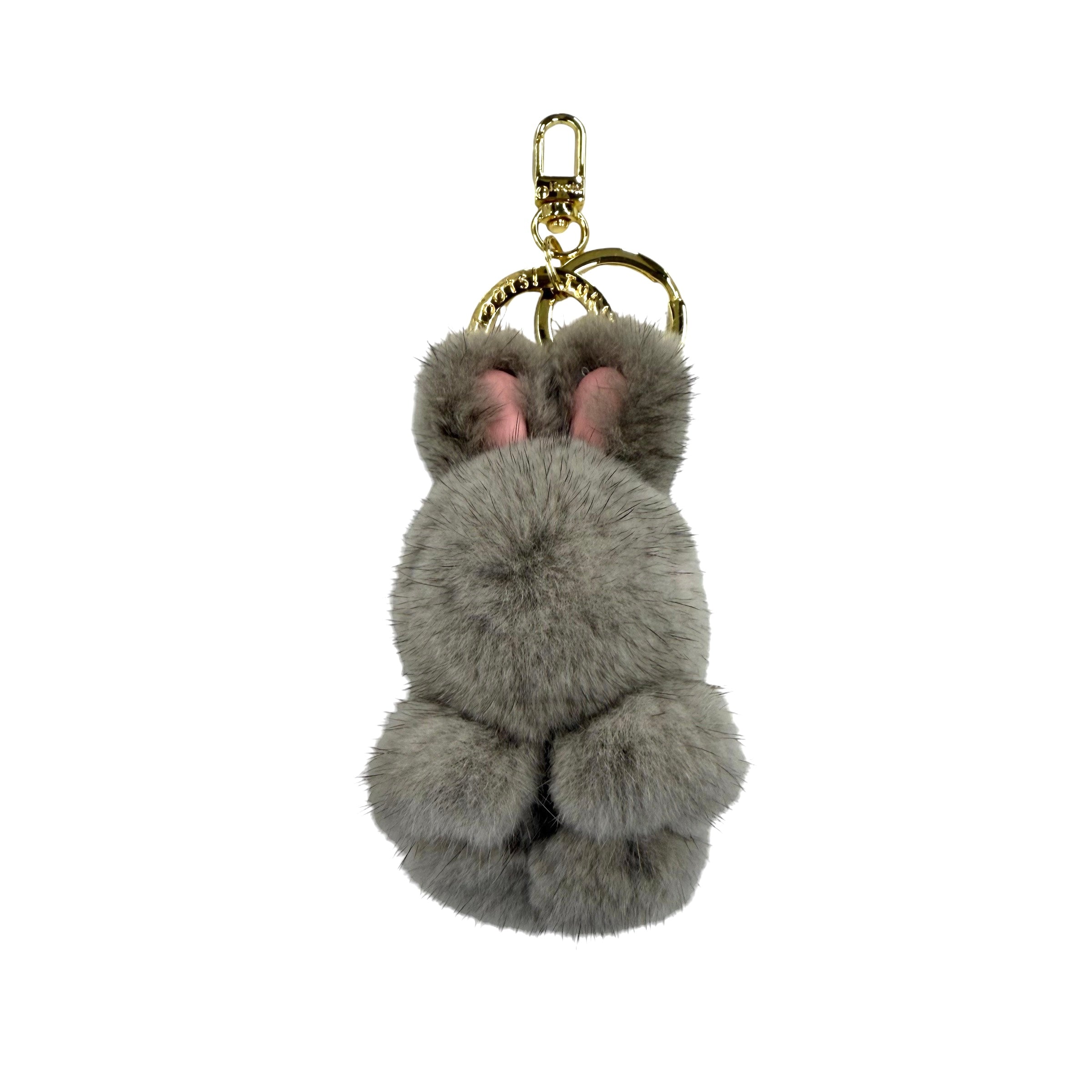 Mofumofu SS Bunny Kuro Maru Parin 8CM Keychain