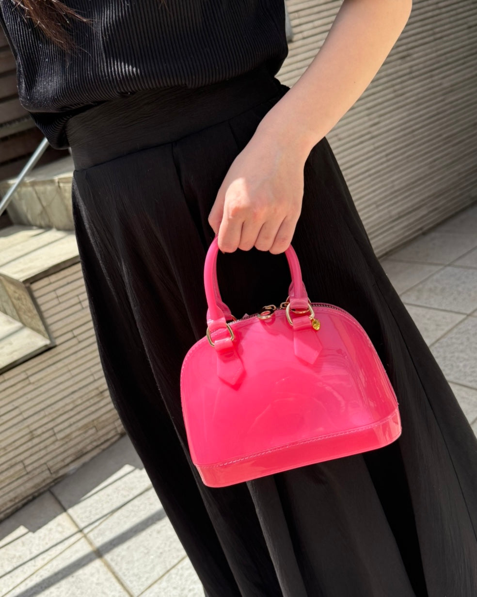 jelly bag hot pink