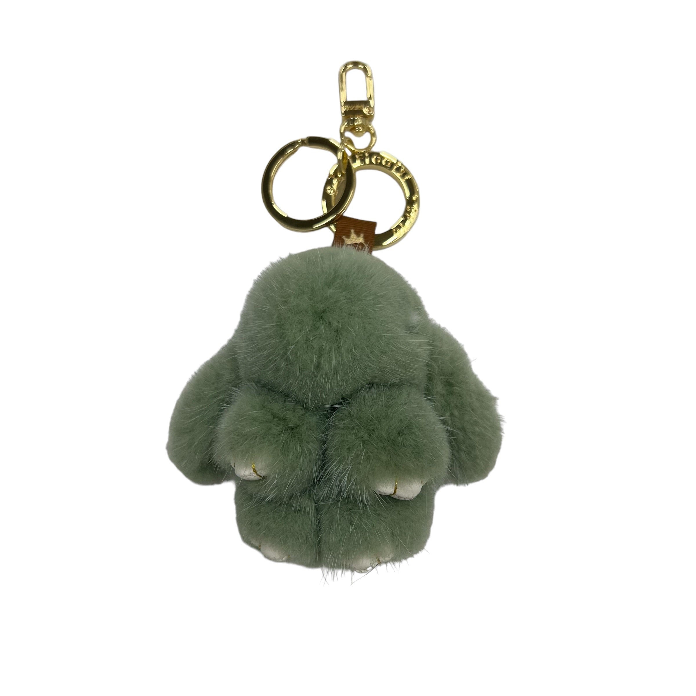 Mofumofu -san SS Rabbit Macha Bag Charm