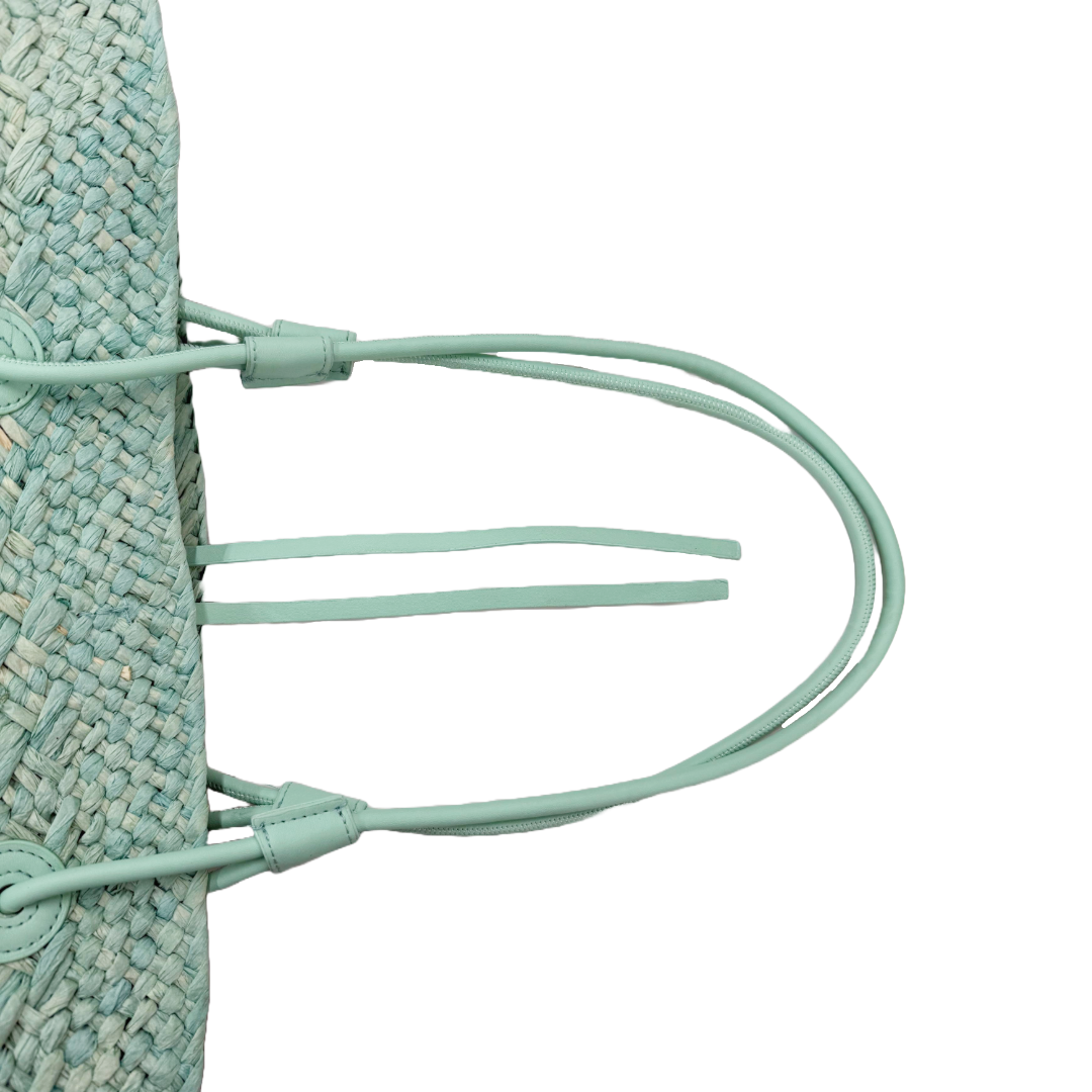 basket bag light blue